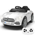 Mercedes-Benz Kids 12V Electric Ride-On Car with Remote Control | Ages 2–5 | White